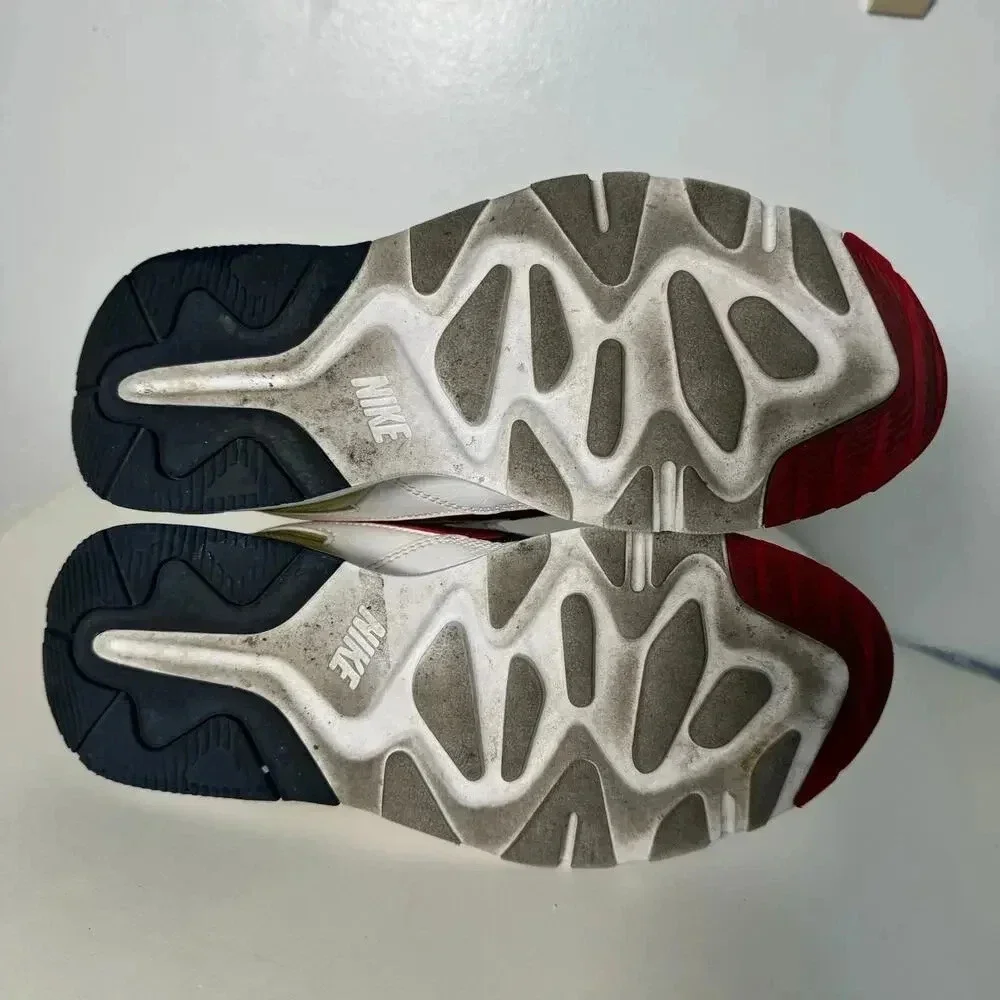 Nike‎ Air Zoom Pegasus 92 USA Olympic Sneakers white, red, gold, navy sz 5.5y